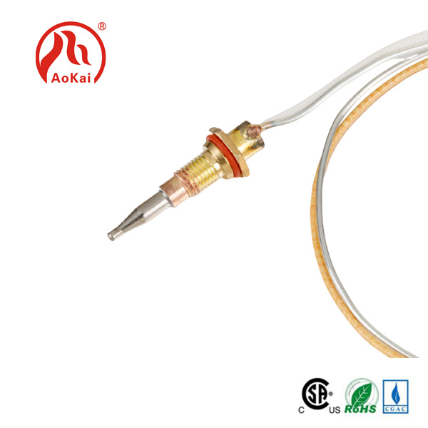 ឧបករណ៍ភ្ជាប់ Thermocouple ឧស្ម័នជាមួយដោត