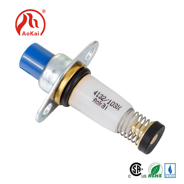 Lpg Thermostatic Gas Valve បញ្ចូលវ៉ាល់មេដែកសម្រាប់ផ្ទះបាយពាណិជ្ជកម្ម